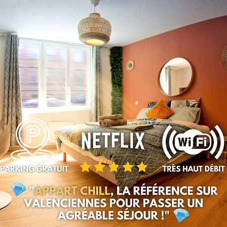 Appart Chill & Free - Proche Centre Valenciennes - Parking Gratuit Exterior foto