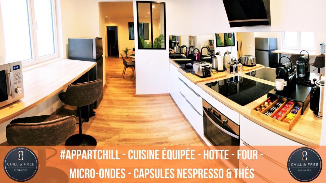 Appart Chill & Free - Proche Centre Valenciennes - Parking Gratuit Exterior foto