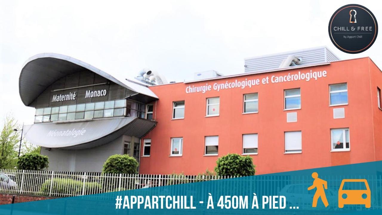 Appart Chill & Free - Proche Centre Valenciennes - Parking Gratuit Exterior foto